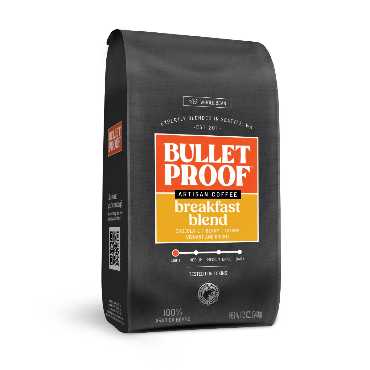 Breakfast Blend Whole Bean Coffee