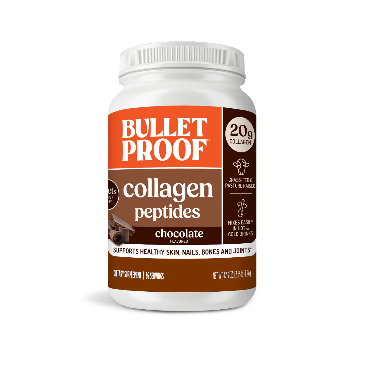 Chocolate Collagen Peptides, 42.3 oz