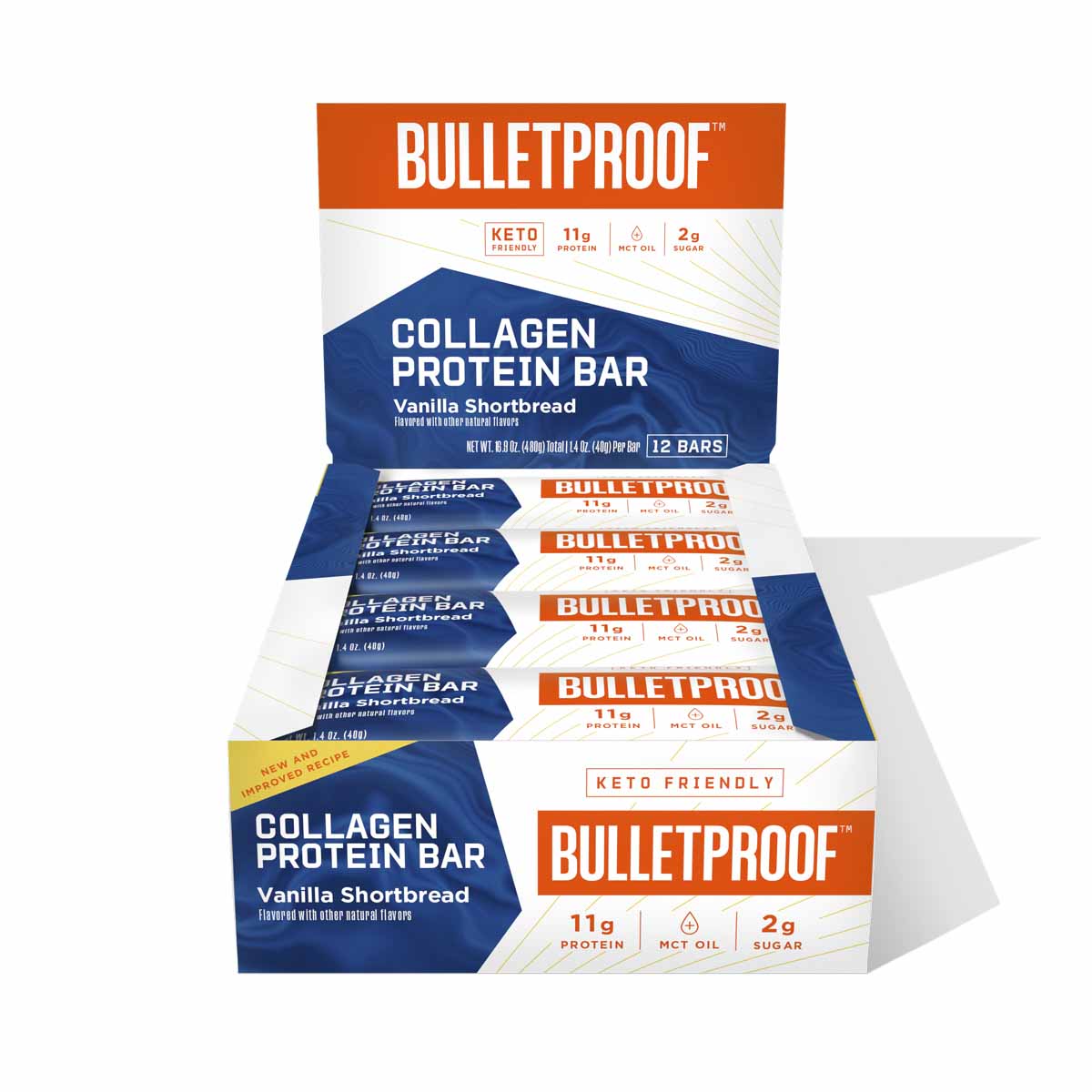 Vanilla Shortbread Collagen Protein Bar - Image 2