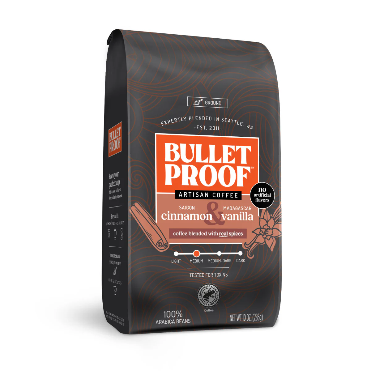 Cinnamon + Vanilla Ground Coffee