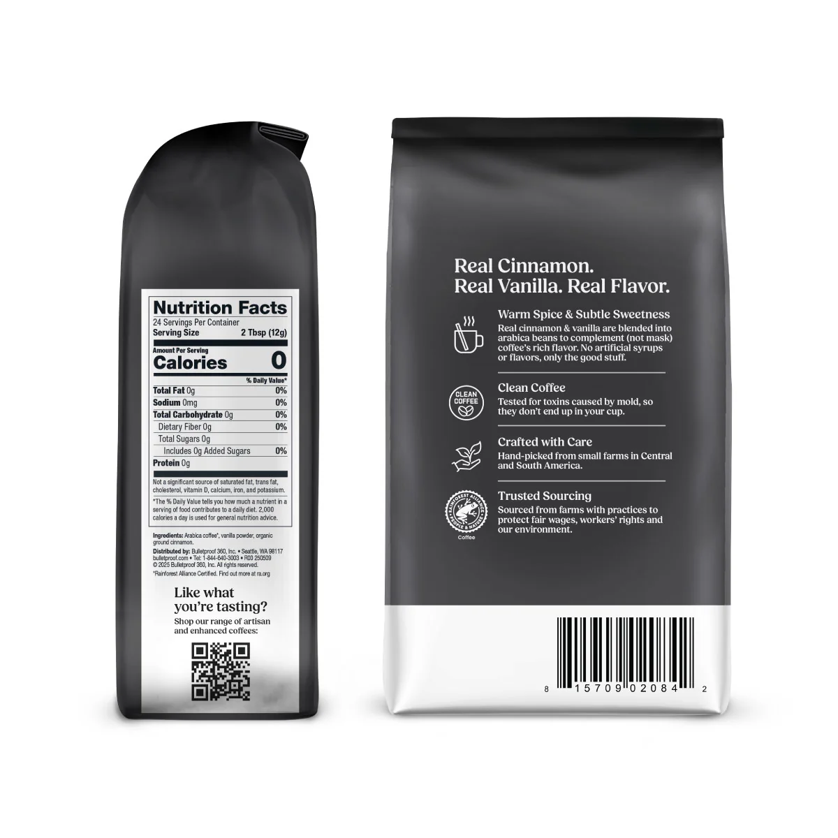 Cinnamon + Vanilla Ground Coffee - Image 2