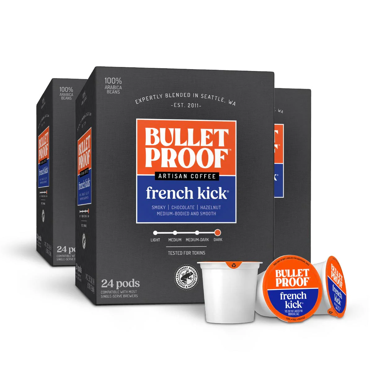 French Kick® Coffee Pods 3 pack