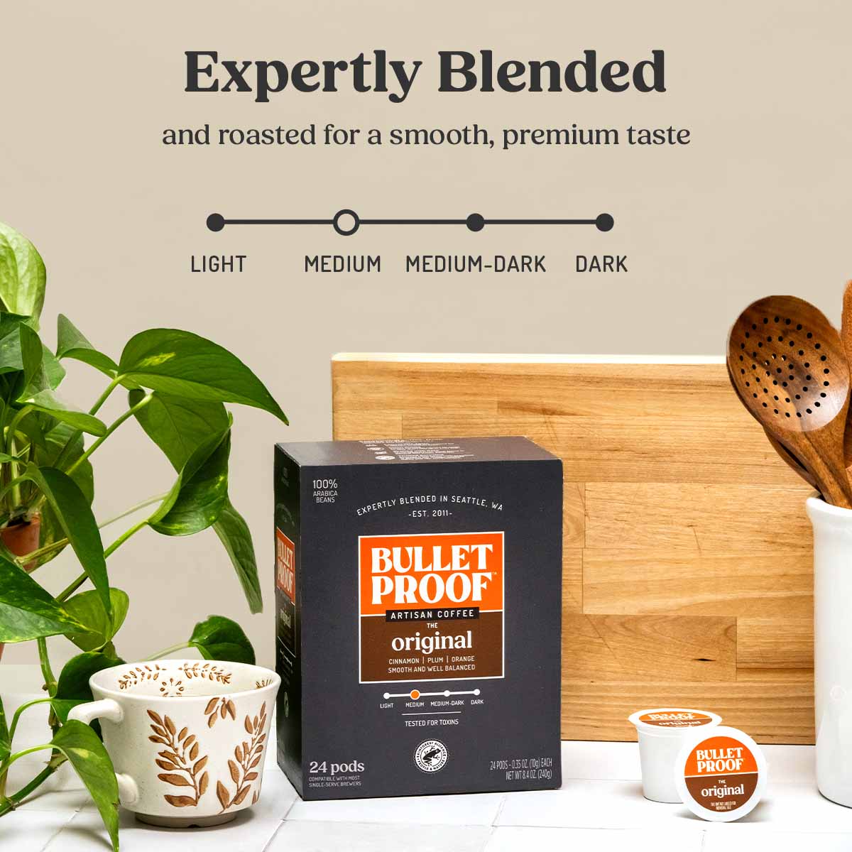 Bulletproof™ Original Coffee Pods, 10 ct. - Image 2